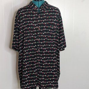 Boca Classics Washable Silk Mens Shirt. Size 2XL.